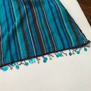 T Box sheer tank with beads